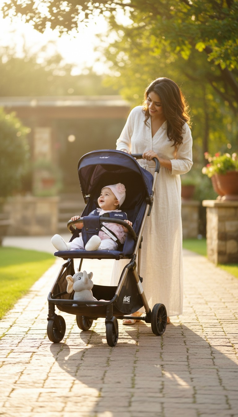 Stroller size guide for Indian flights — IndiGo, Air India